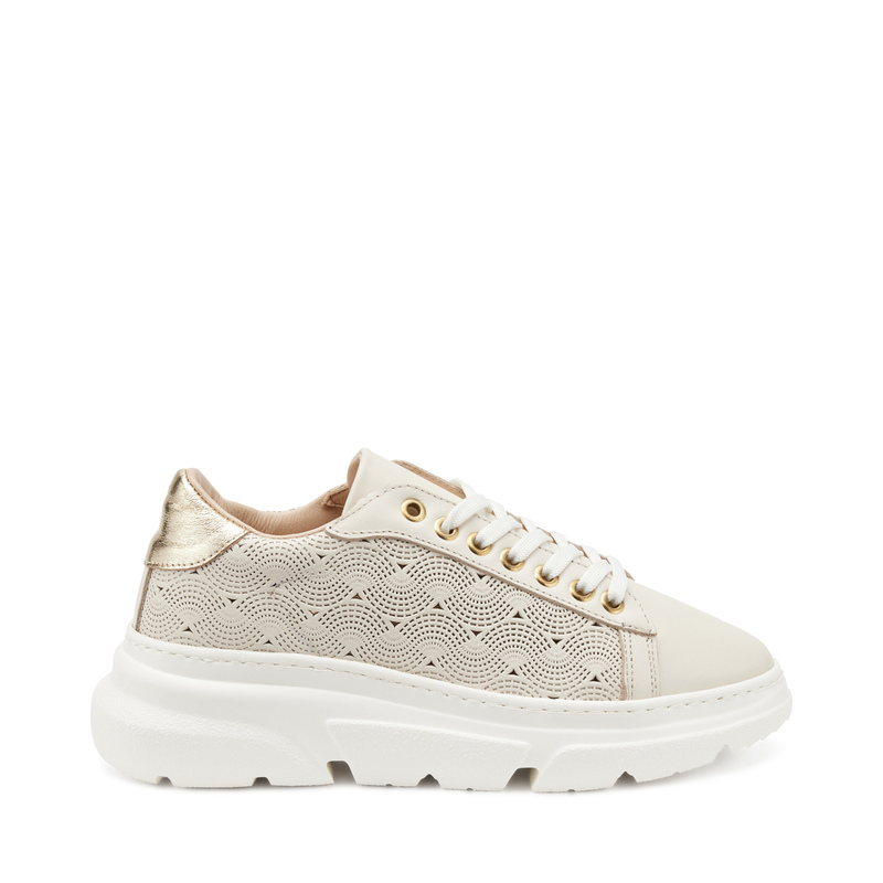 Perforated leather sneakers | Frau Shoes | Official Online Shop