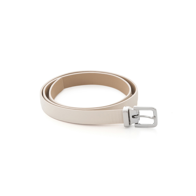 Elegant, thin two-tone leather belt - Woman | Frau Shoes | Official Online Shop