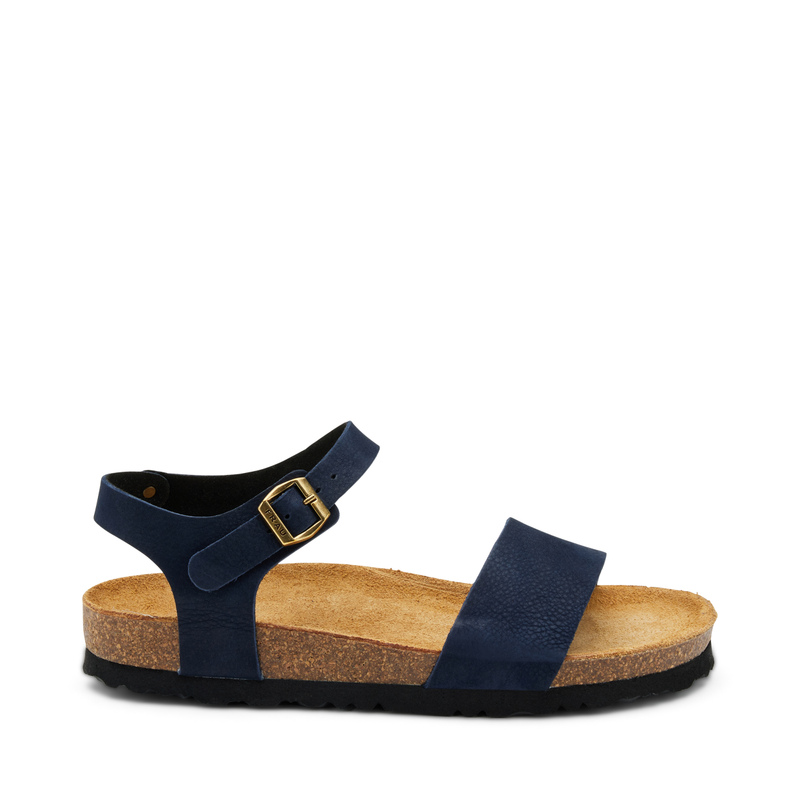 Sandale mit Riemen aus Nubukleder - Summer Vibes | Frau Shoes | Official Online Shop