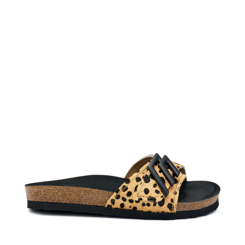 Animal-print band sliders | Frau Shoes | Official Online Shop