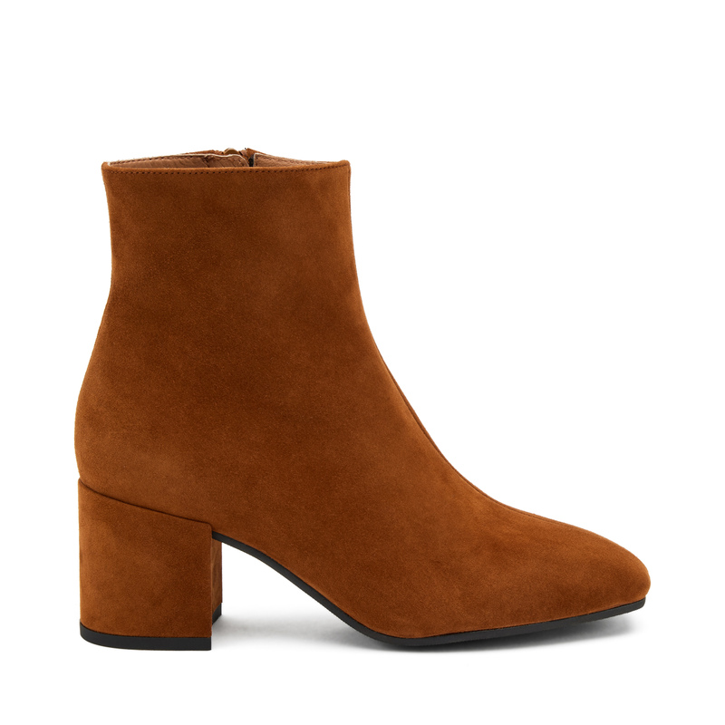 Heeled suede ankle boots - Ankle boots | Frau Shoes | Official Online Shop