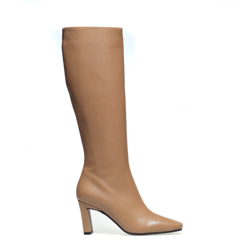 Heeled leather boots - Heels | Frau Shoes | Official Online Shop
