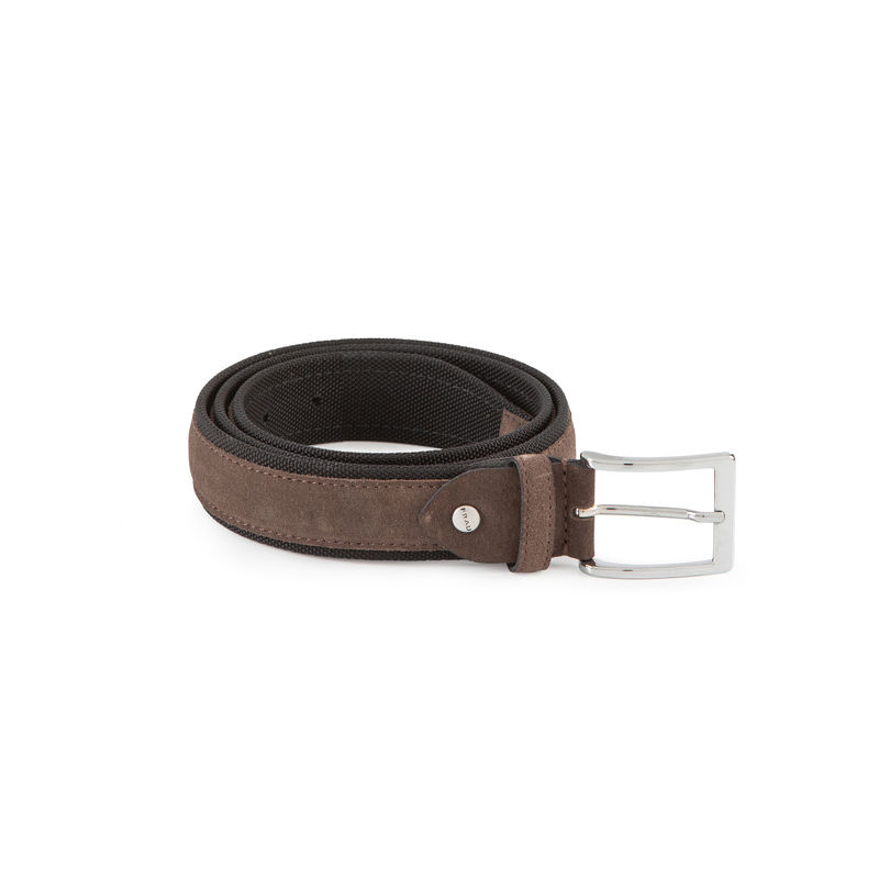 Cintura con inserti in pelle scamosciata - Cinture | Frau Shoes | Official Online Shop