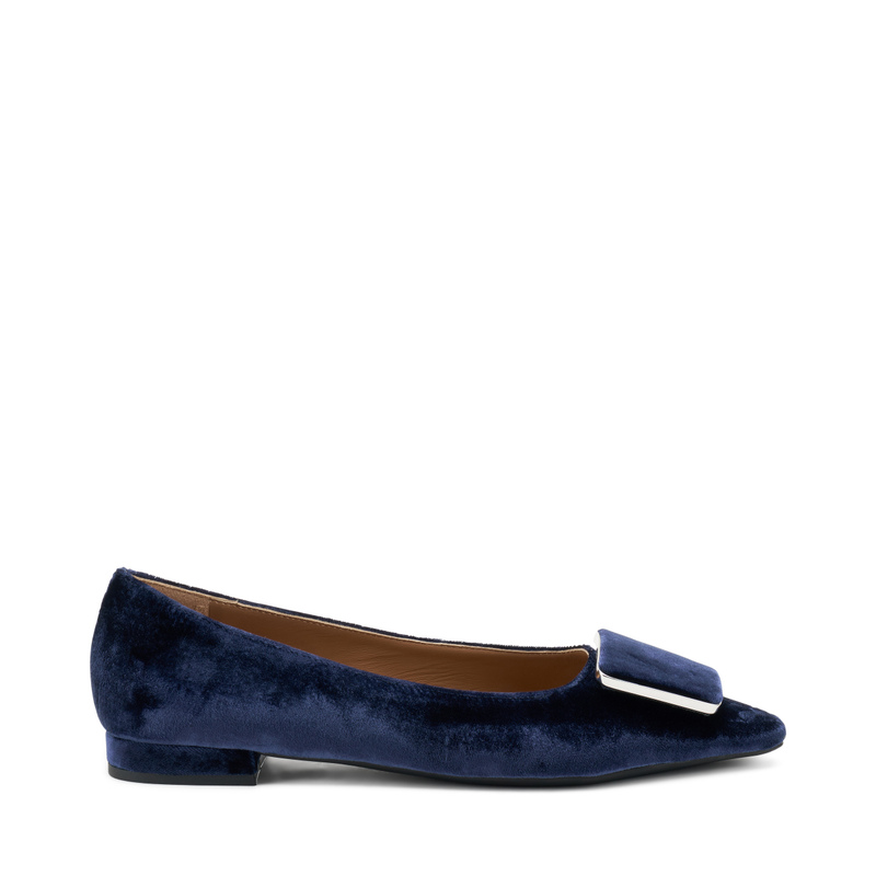 Pointed velvet ballet flats | Frau Shoes | Official Online Shop