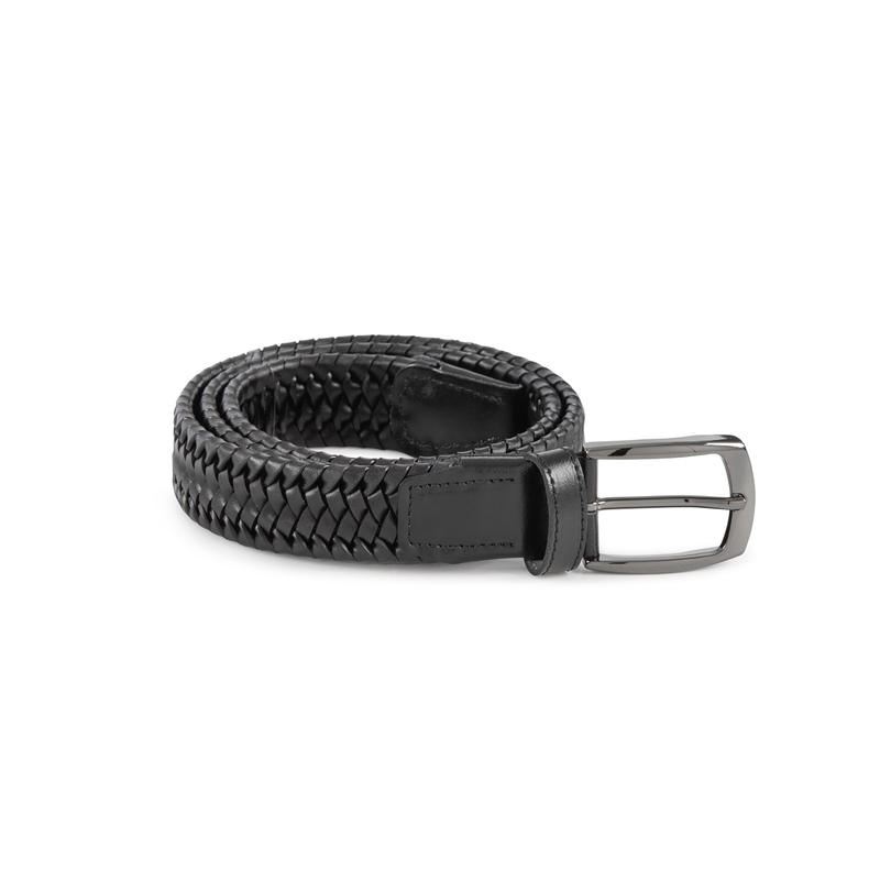 Woven leather belt - Belts, Bags & Wallets | Frau Shoes | Official Online Shop