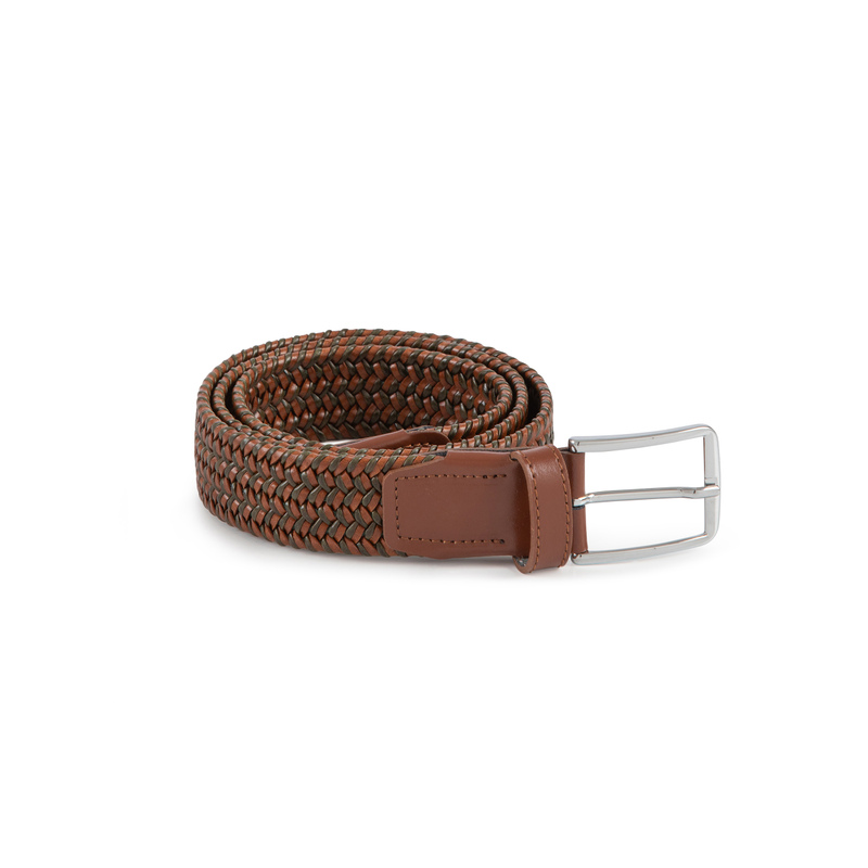 Two-tone woven leather belt - Belts, Bags & Wallets | Frau Shoes | Official Online Shop