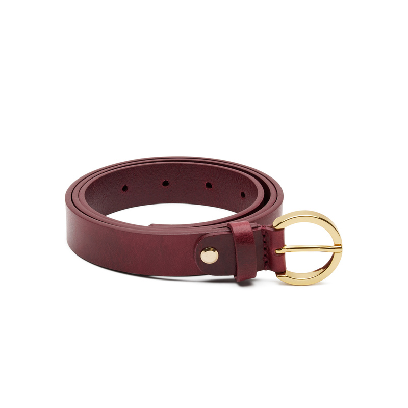 Leather belt with round buckle | Frau Shoes | Official Online Shop