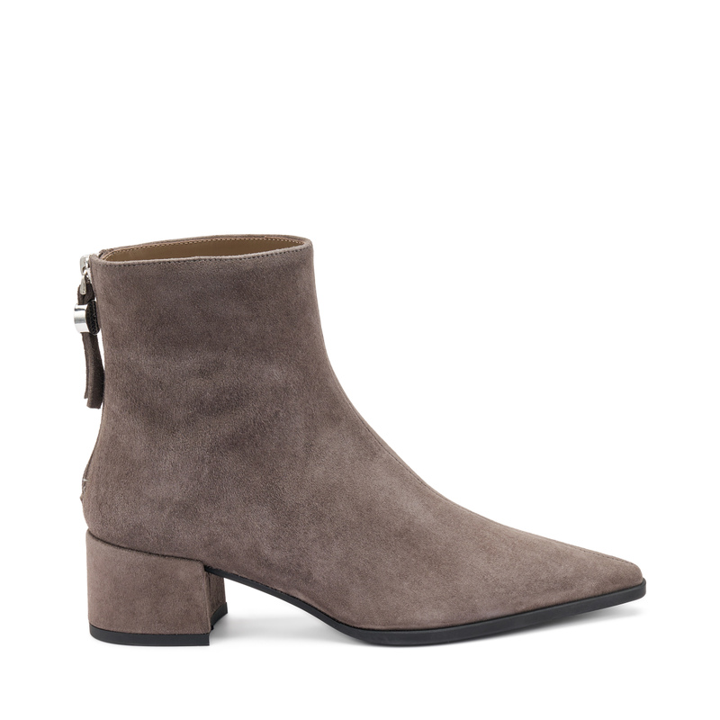 Heeled suede ankle boots - Boots and Ankle boots | Frau Shoes | Official Online Shop