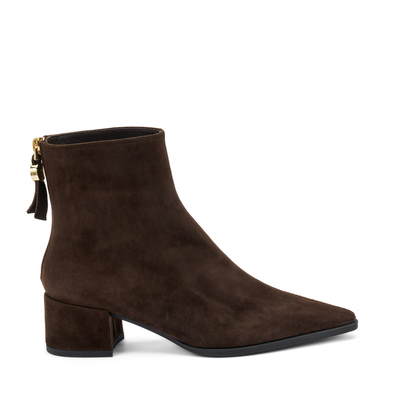 Heeled suede ankle boots | Frau Shoes | Official Online Shop