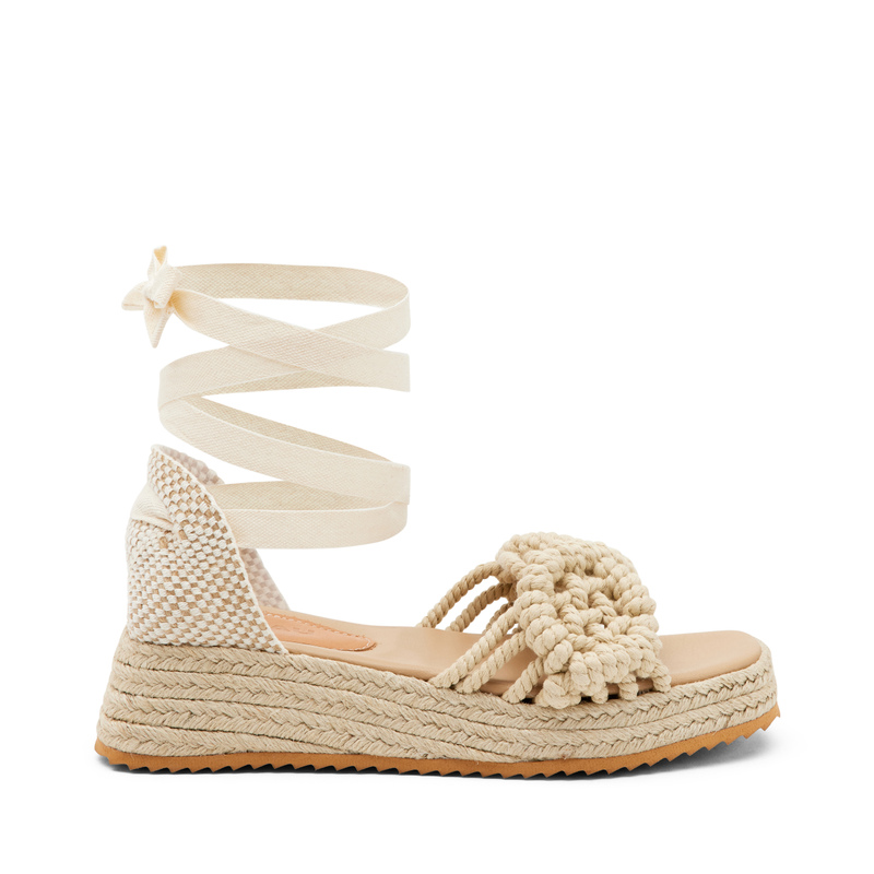 Makramee-Sandalen | Frau Shoes | Official Online Shop