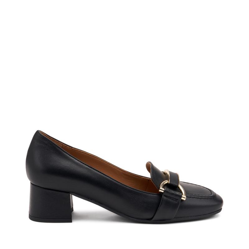 Leather pumps with clasp detail | Frau Shoes | Official Online Shop
