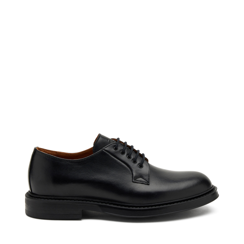Plain leather Derby shoes | Frau Shoes | Official Online Shop