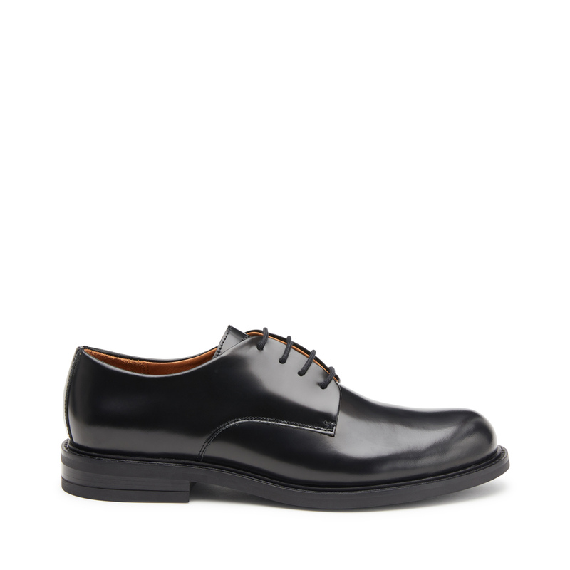 Elegant semi-glossy leather lace-ups - Lace-up | Frau Shoes | Official Online Shop