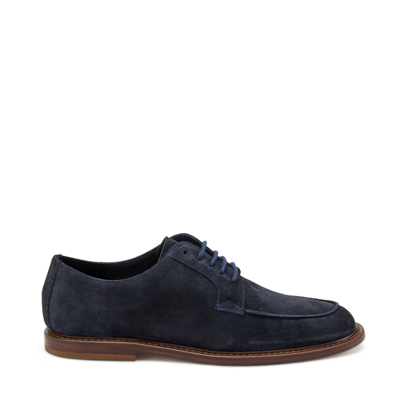Suede lace-ups with leather sole | Frau Shoes | Official Online Shop