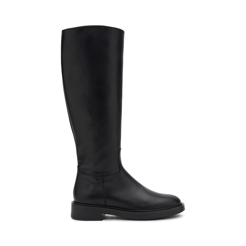 Leather riding boots - Boots | Frau Shoes | Official Online Shop