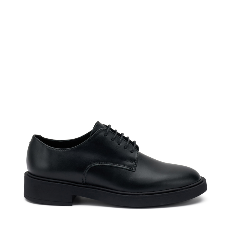 Schnürschuhe aus Leder mit dicker Sohle | Frau Shoes | Official Online Shop