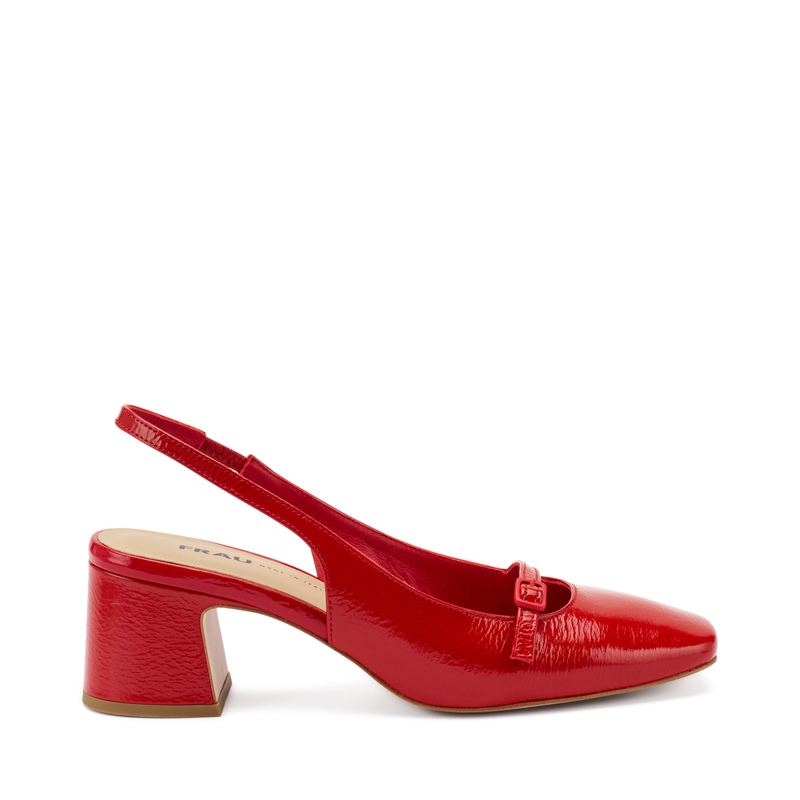 Slingback aus Lackleder mit Riemchen | Frau Shoes | Official Online Shop