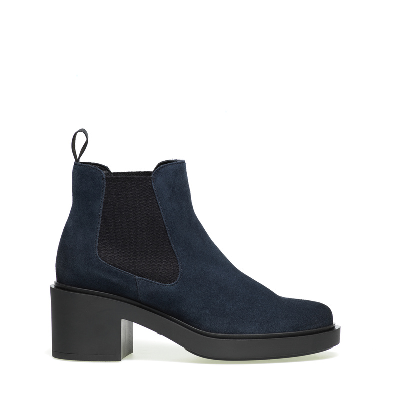 Heeled suede Chelsea boots | Frau Shoes | Official Online Shop