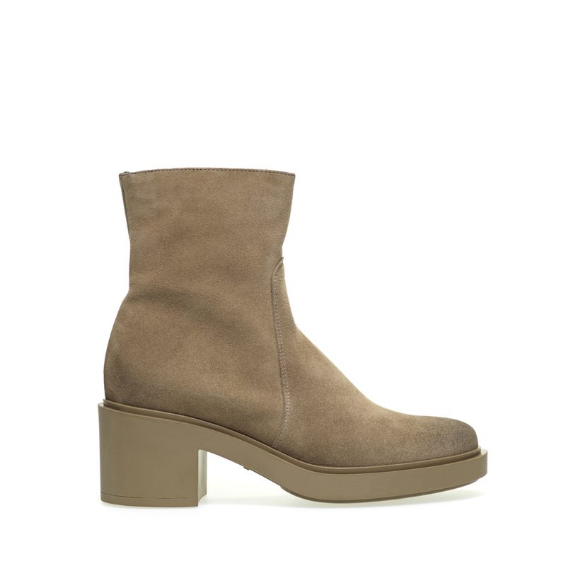Heeled suede ankle boots | Frau Shoes | Official Online Shop