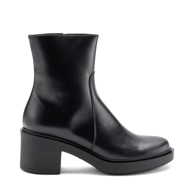 Colour-block leather ankle boots | Frau Shoes | Official Online Shop