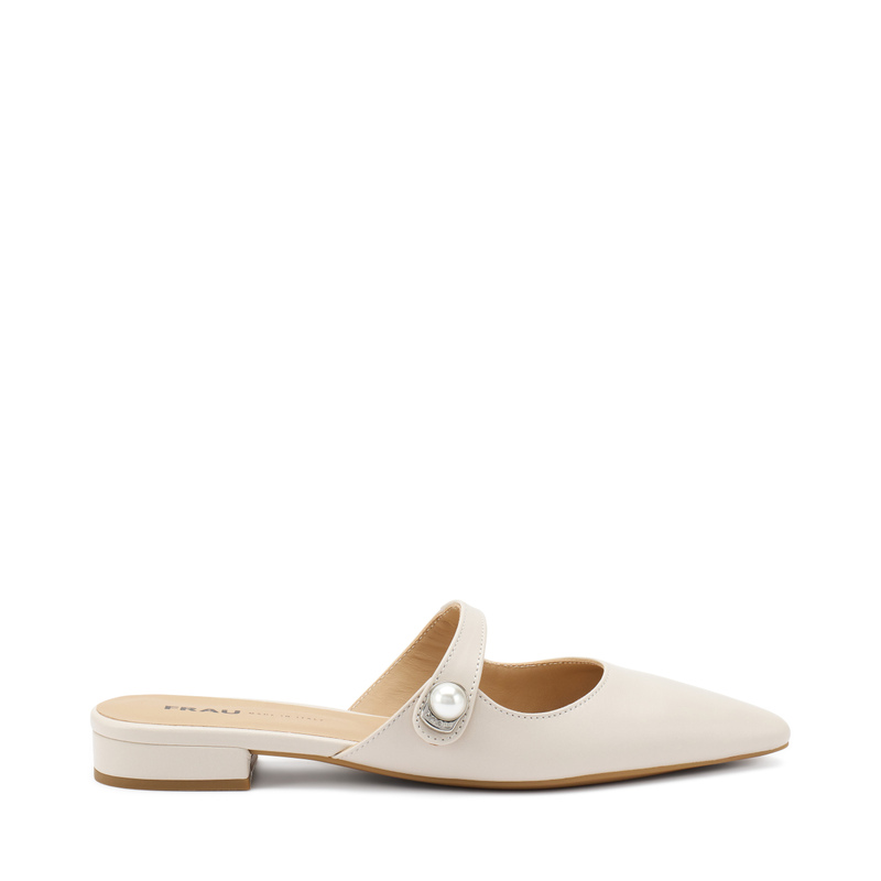 Sabot mit Perlenschmuck | Frau Shoes | Official Online Shop