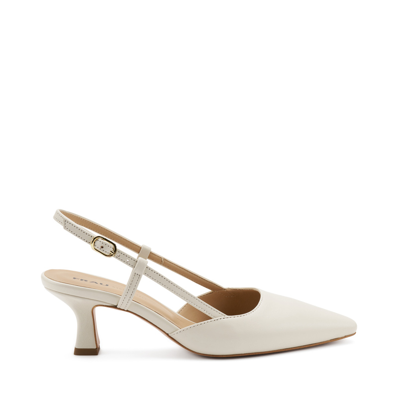 Slingback in pelle con tacco - Slingback | Frau Shoes | Official Online Shop