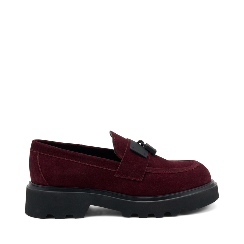 Loafers with lug sole and accessory | Frau Shoes | Official Online Shop