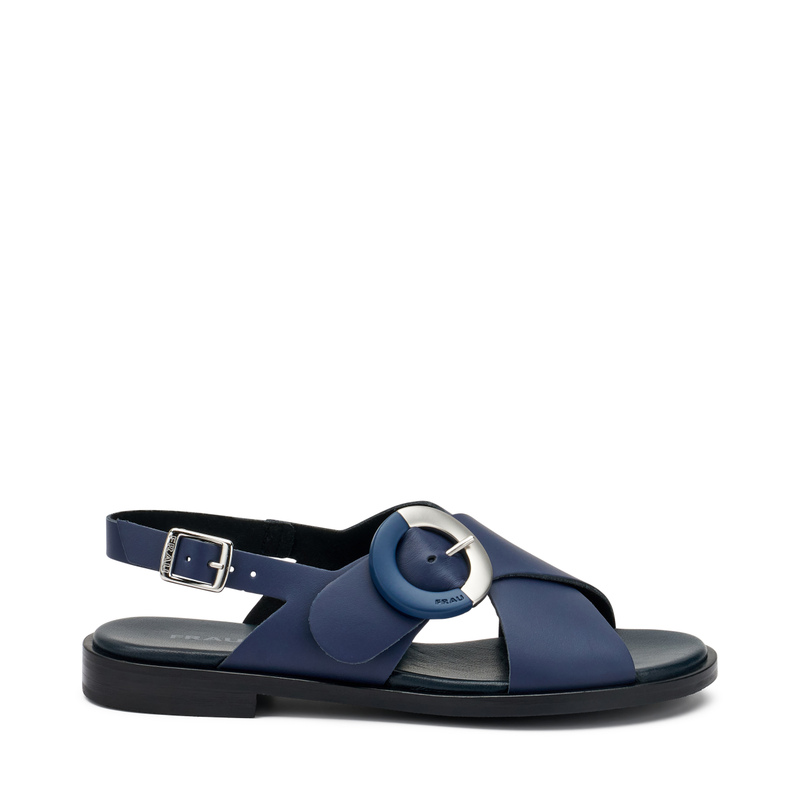 Buckled crossover sandals | Frau Shoes | Official Online Shop
