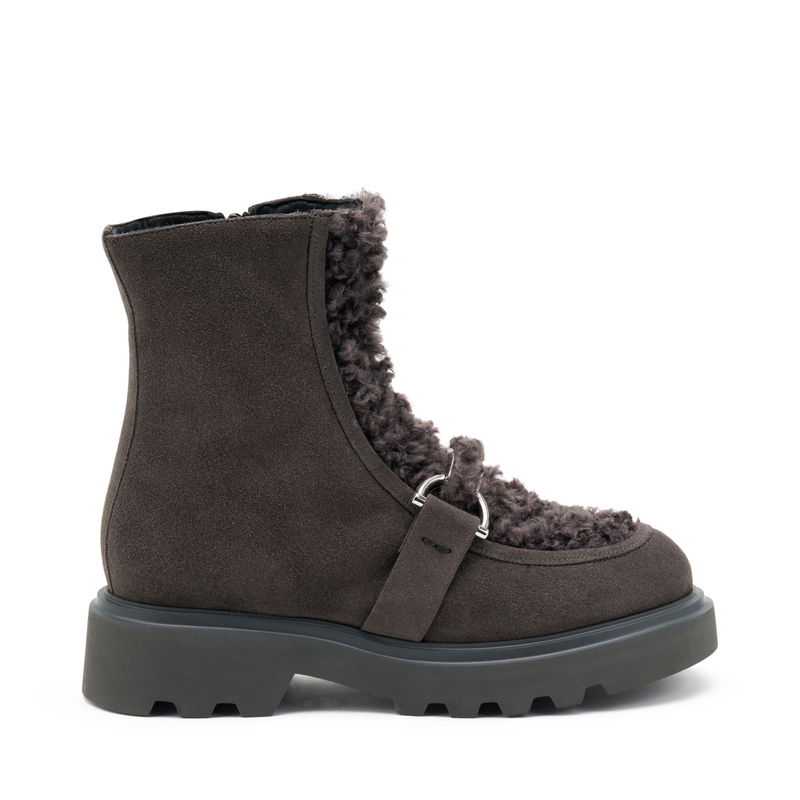 Stivaletto con inserti teddy | Frau Shoes | Official Online Shop