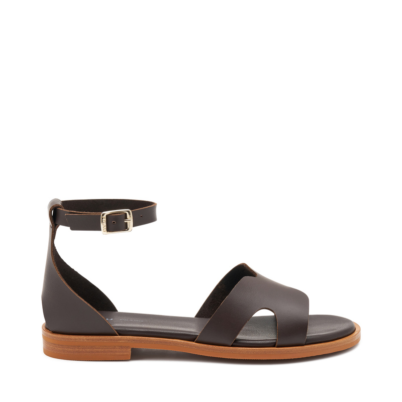 Minimalistische Sandale aus Leder - Sandalen | Frau Shoes | Official Online Shop