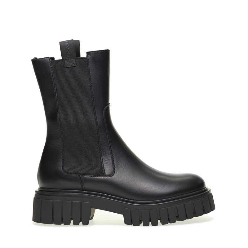 High Chelsea boots with track sole - Track sole FW22 | Frau Shoes | Official Online Shop