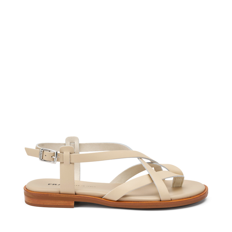 Raw-cut leather thong sandals | Frau Shoes | Official Online Shop