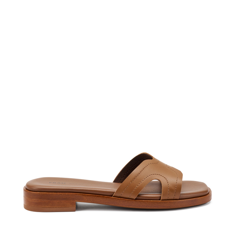 Pantolette aus Leder | Frau Shoes | Official Online Shop