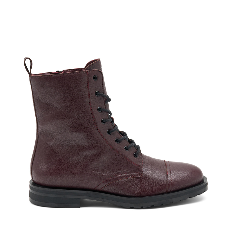 Tumbled leather waterproof boots | Frau Shoes | Official Online Shop