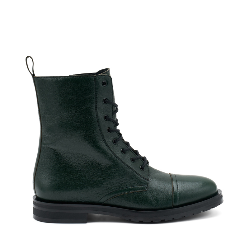 Tumbled leather waterproof boots | Frau Shoes | Official Online Shop