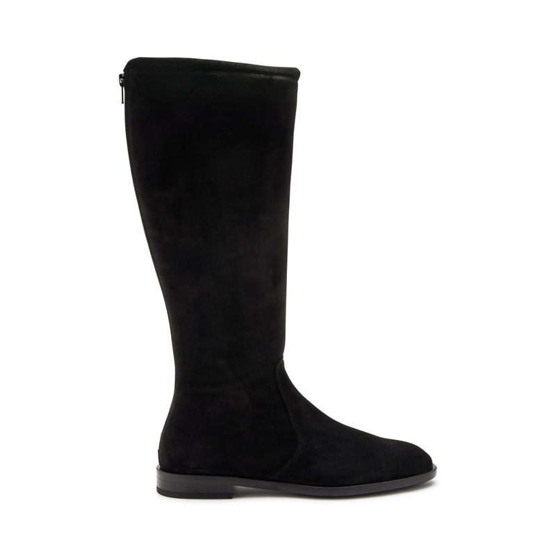 Suede knee-high boots | Frau Shoes | Official Online Shop