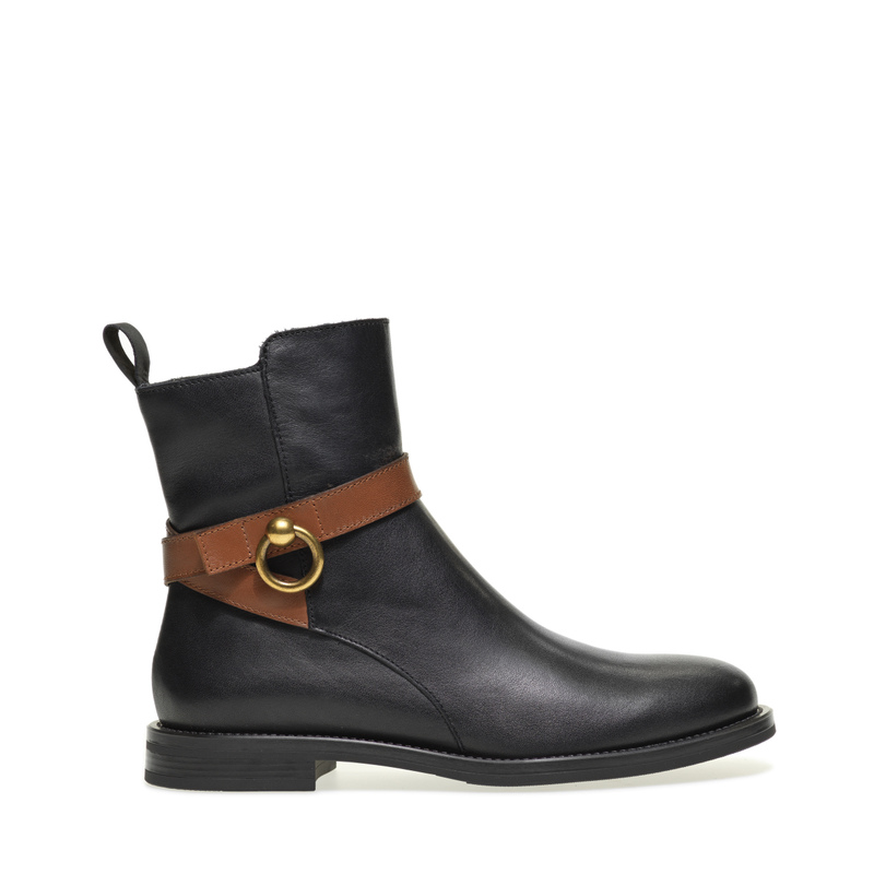 Ankle boots with piercing detail - Ankle boots | Frau Shoes | Official Online Shop