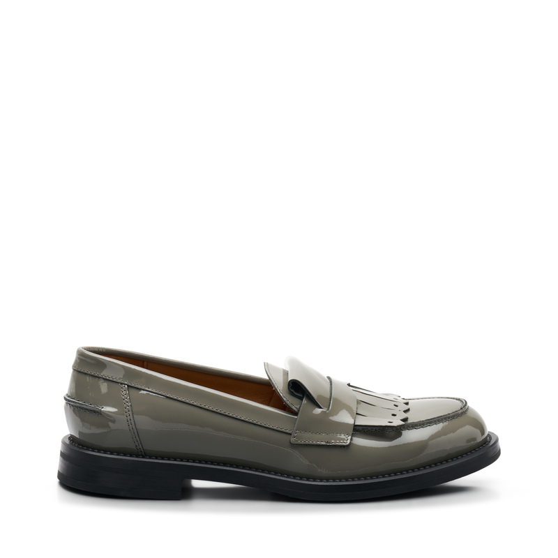Patent leather loafers with fringing | Frau Shoes | Official Online Shop