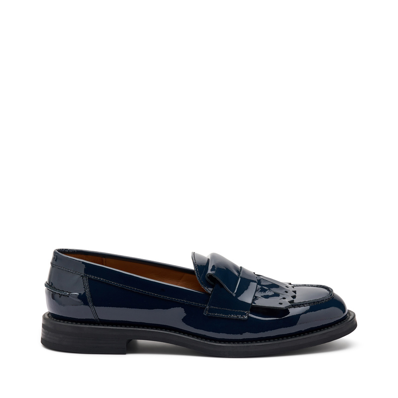 Mokassin mit Fransen aus Lackleder | Frau Shoes | Official Online Shop