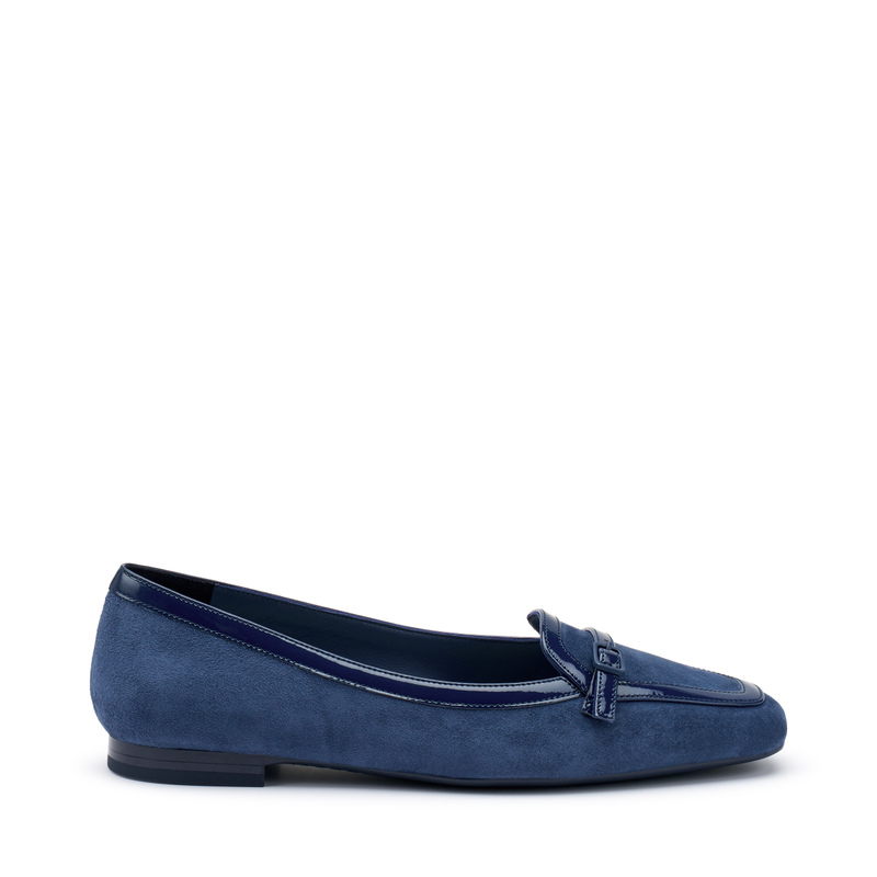 Ballerinas aus Lackleder und Veloursleder | Frau Shoes | Official Online Shop