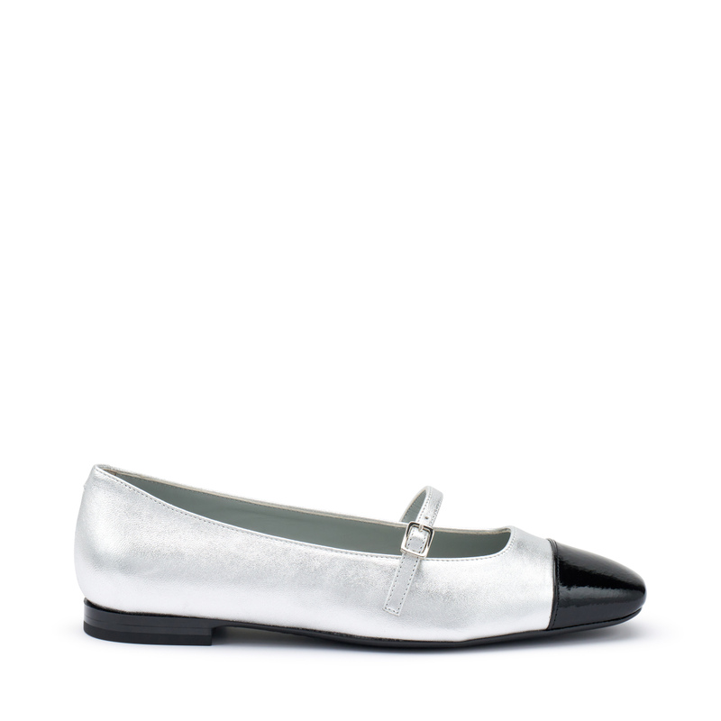 Laminated leather Mary Jane ballet flats | Frau Shoes | Official Online Shop