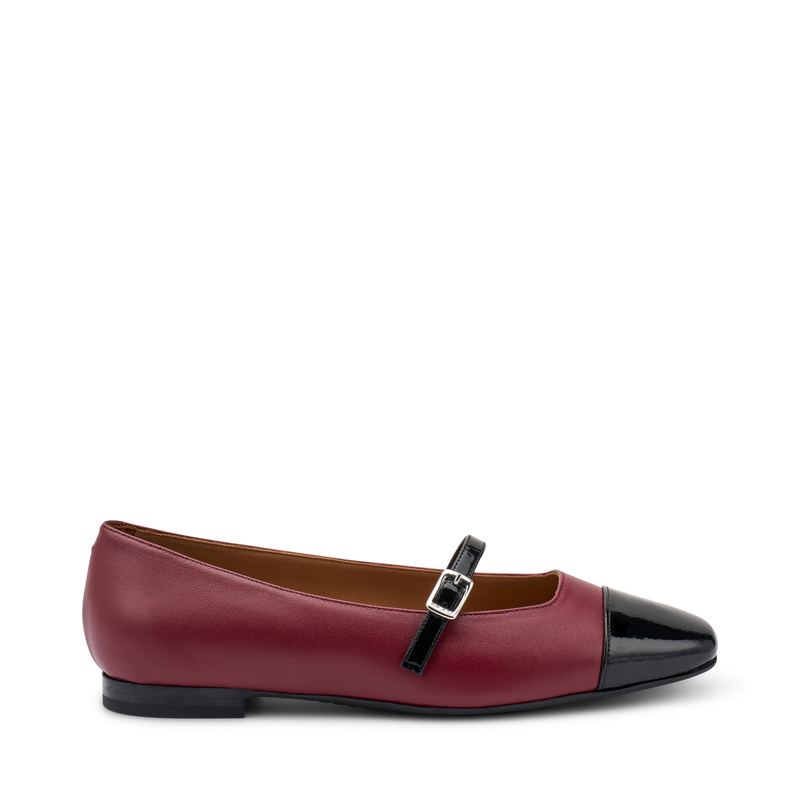 Two-tone Mary Jane ballet flats | Frau Shoes | Official Online Shop