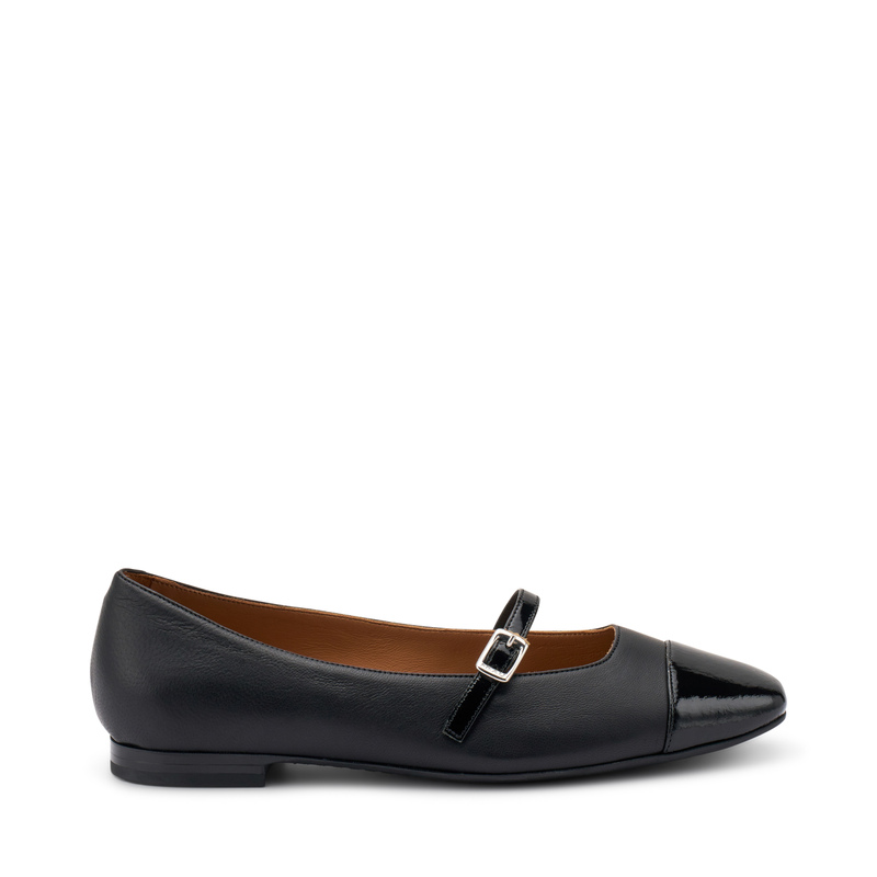 Zweifarbige Mary-Jane-Ballerinas | Frau Shoes | Official Online Shop