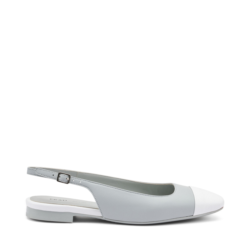 Slingbacks with contrasting toe - Flats & Slingback | Frau Shoes | Official Online Shop