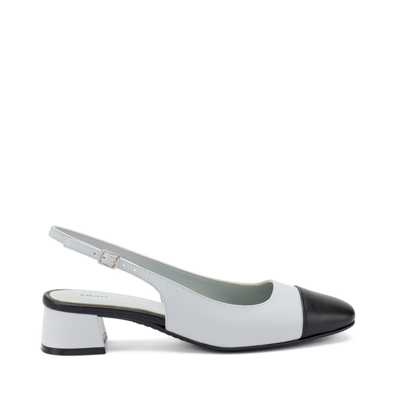 Zweifarbiger Slingback | Frau Shoes | Official Online Shop