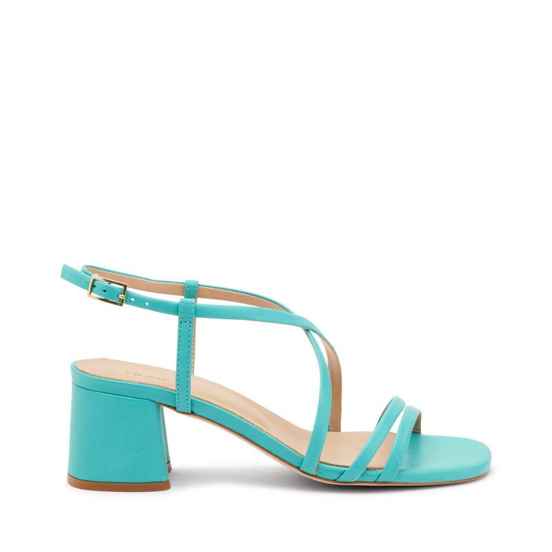 Sandalo con fascette mignon in pelle - Color Block | Frau Shoes | Official Online Shop