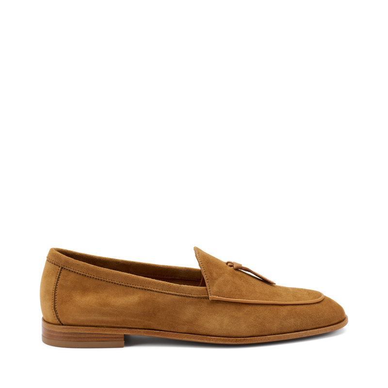 Suede loafers with tie detail - Nuovi Arrivi | S/S 2025 | Frau Shoes | Official Online Shop