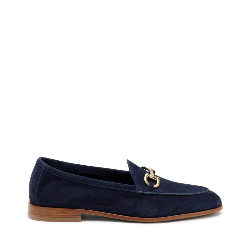 Suede loafers with clasp detail - S / S 2023 | Woman's Collection | Frau Shoes | Official Online Shop