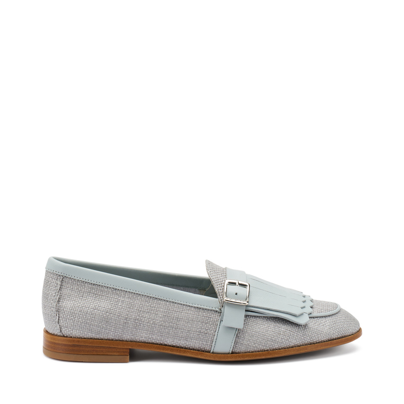 Mokassin aus Bast mit Maxi-Fransen | Frau Shoes | Official Online Shop