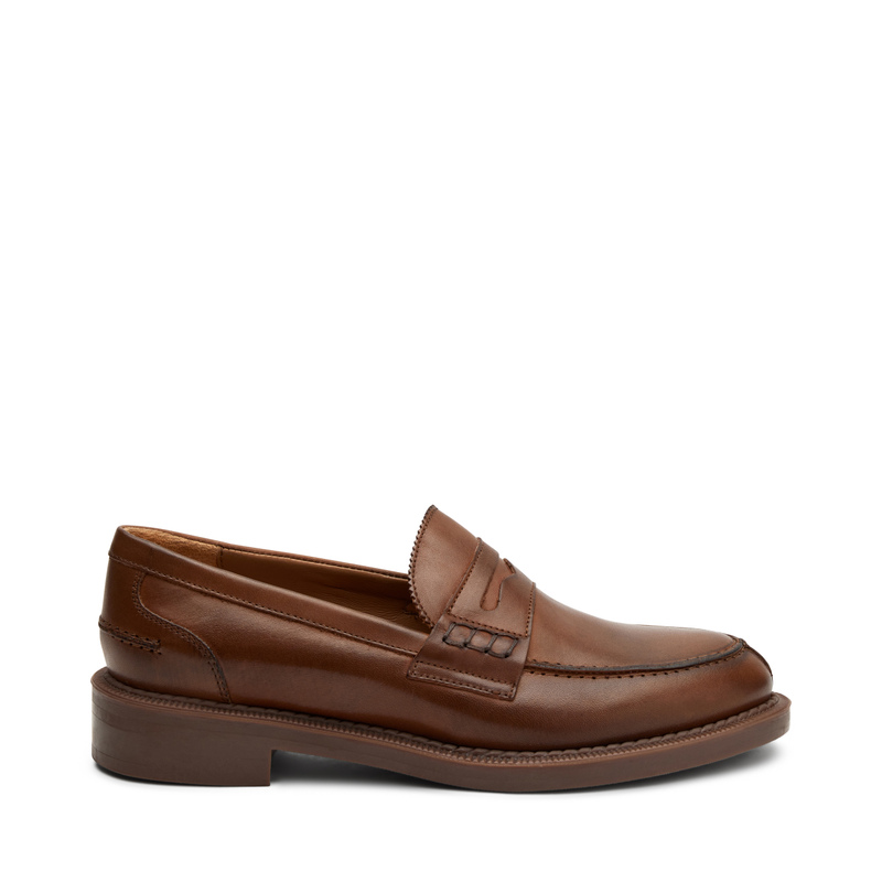 Leather college loafers | Frau Shoes | Official Online Shop